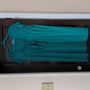 Simply Vera Vera Wang Emerald Green Dress, size XL